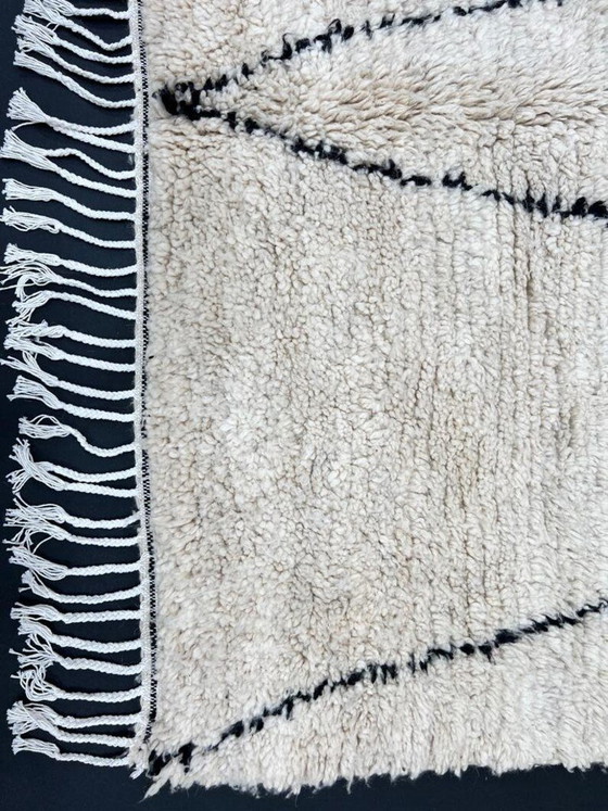 Image 1 of Handgeknüpfter Naturwollteppich, 300 x 200 cm