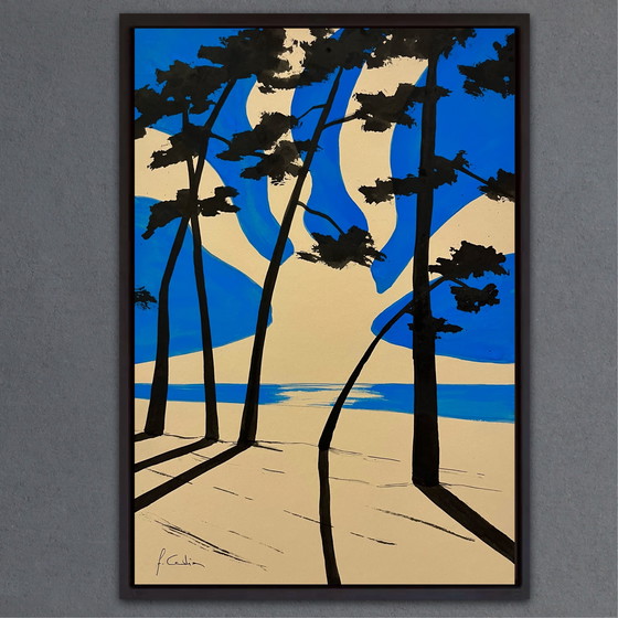 Image 1 of Gouache and India ink on paper. 30x21cm