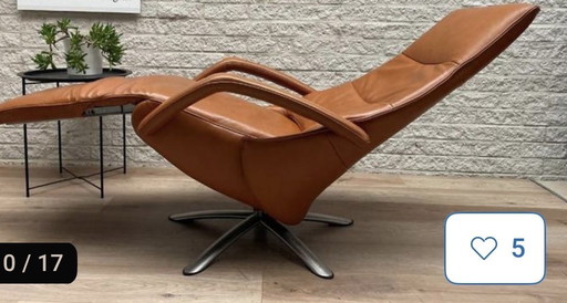 Magnifique fauteuil De Toekomst Relax en cuir