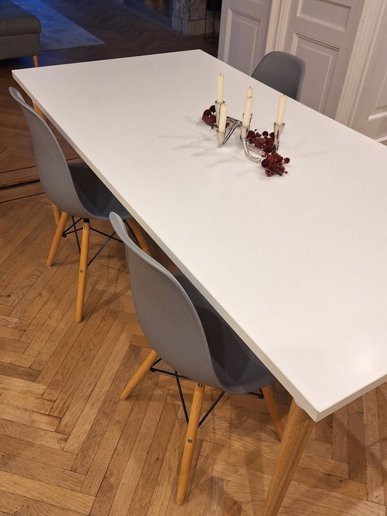 Image 1 of 4 sedie da pranzo