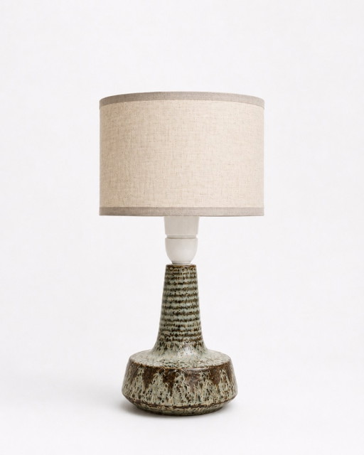 Mid-Century Danish Ceramic Table Lamp by Einar Johansen for Søholm (Model 3071, 1960s)
