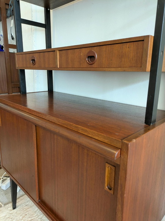 Vintage Highboard, Wall Unit – High Boards, Iron, Wood (photo 11 of 11)