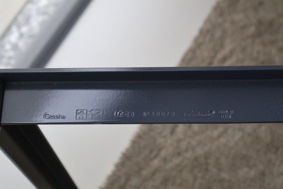 Image 1 of Cassina Le Corbusier niedriger Röhren-Couchtisch LC-10 P