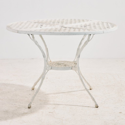 MK10902 Vintage-Gartenmöbelset aus Aluminiumguss, 6-teilig