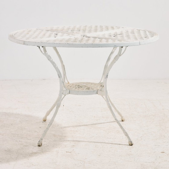 Image 1 of MK10902 Vintage garden set in cast aluminium, Set of 6
