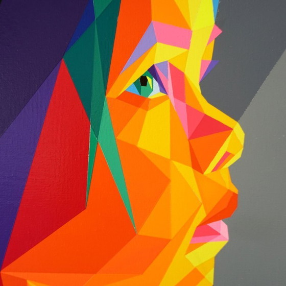 Image 1 of Adrian GONZALEZ TORRES - Generaciones - Artist's painting