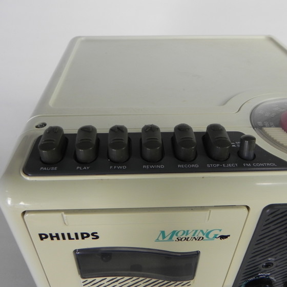 Image 1 of Philips Würfelradio Moving Sound, 1980er Jahre
