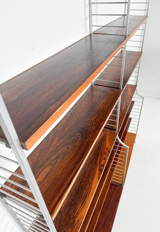 Image 1 of Sistema di scaffalature String di Nisse & Kajsa Strinning, modello: 'Continental', anni '60