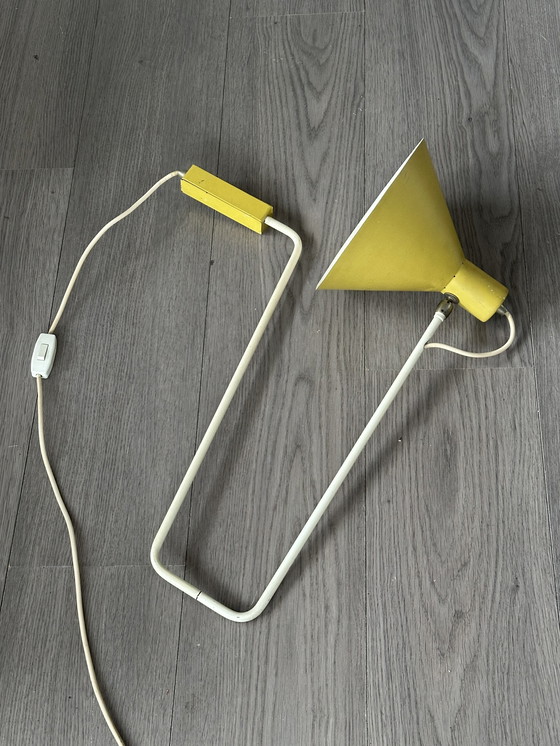Image 1 of PAPERCLIP / ELBOW WALL LAMP BY J. HOOGERVORST FOR ANVIA ALMELO, 1950S