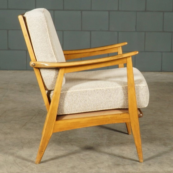 Image 1 of Satz dänischer Loungesessel – Walnuss – 1960er