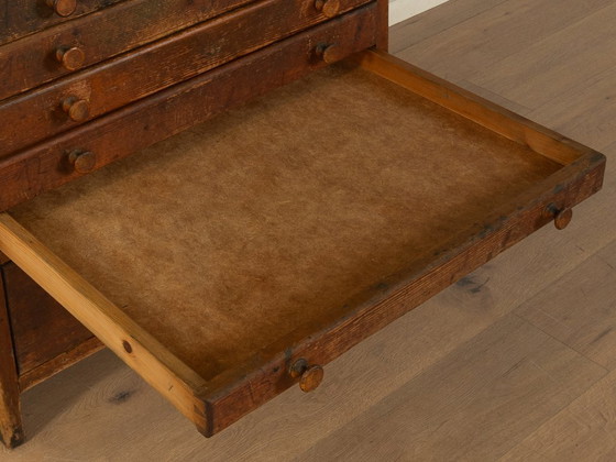 Armoire de classement/graphique des années 1950 – Meubles de rangement pour bureau, Wood (photo 8 of 13)