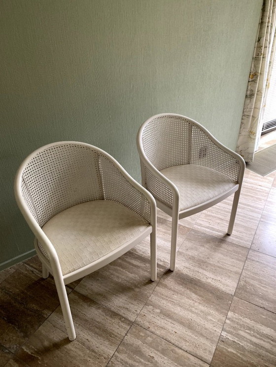Image 1 of Six Thonet dining room chairs