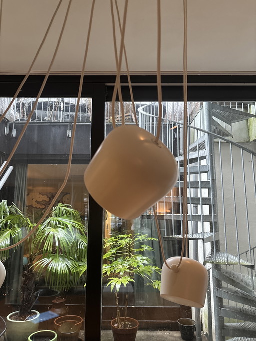 5 x lampe Flos AIM 4 x petite et 1 x groot