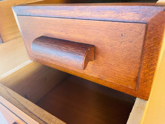 Image 1 of Eichenkommoden im Mid-Century-Modern-Stil, 1940er Jahre, 2er-Set