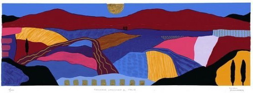Ronald Boonacker --- Color screenprint Tanzania