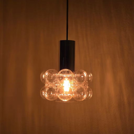 Helena Tynell Bubble lampada anni '60, Lampada a sospensione Vintage