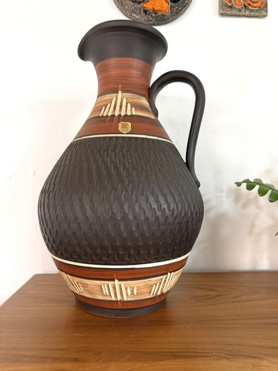 Vase en céramique vintage « Palermo », Ilkra Edel, Allemagne de l’Ouest, années 1960 – Ceramic (photo 3 of 6)