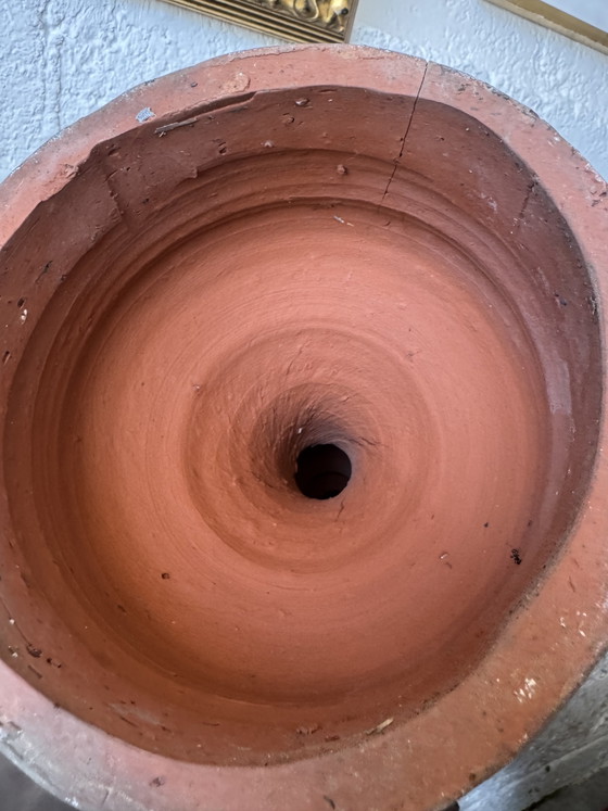 Image 1 of Antique terracotta ridge tile