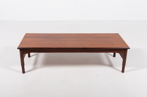 Image 1 of Vintage spectacular veneer coffee table from Saporiti, 1960’s Italy