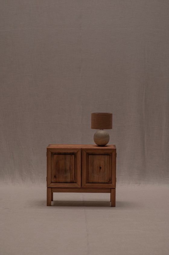 Image 1 of Armoire brutaliste à deux portes 1960