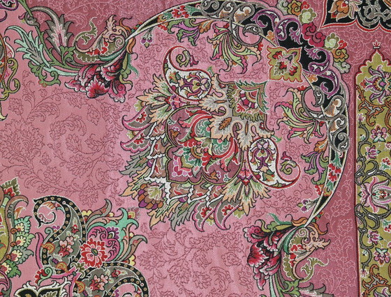 Image 1 of Oosters handgemaakt tafelkleed, zeer fijn vervaardigd uit zijden draden, 100 x 100 cm