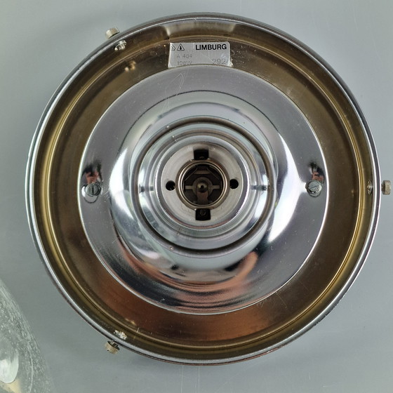 Image 1 of Lampada da soffitto vintage - Glashütte Limburg - Space Age Design - Ø 30 cm - Anni '70