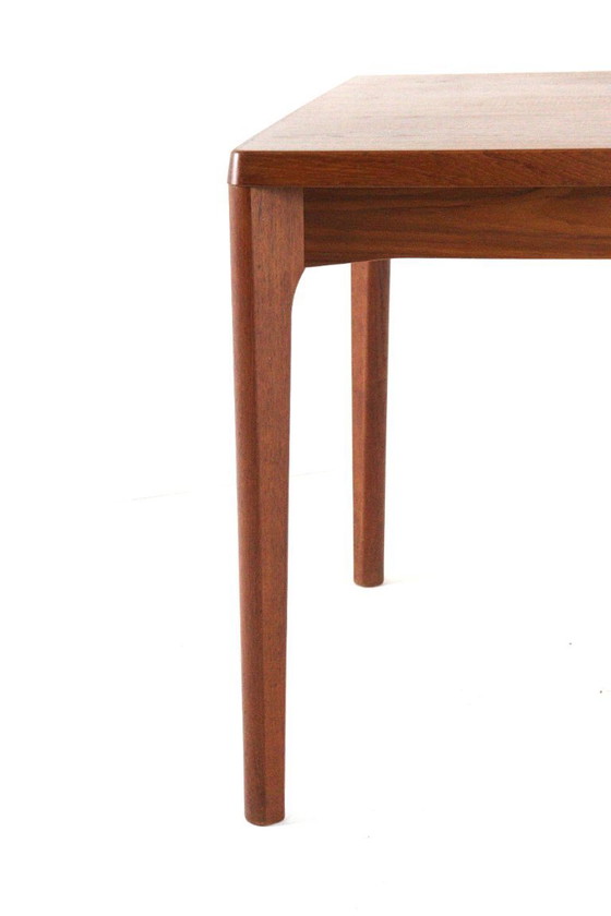 Image 1 of Tavolo da pranzo allungabile rettangolare Henning Kjaernulf for Vejle vintage danese