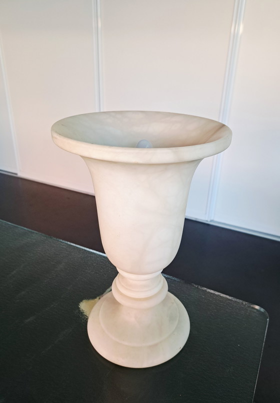 Image 1 of Lámpara de mesa de alabastro