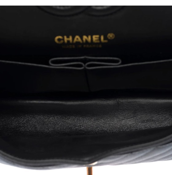 Image 1 of Sac CHANEL Timeless/Classique en Cuir Noir - 103492