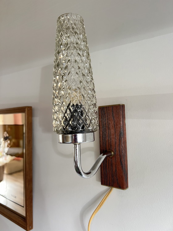 Image 1 of Vintage mid-century wall lamp