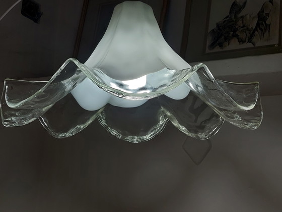 Image 1 of La Murrina Murano-Glas-Pendelleuchte aus den 1970er Jahren