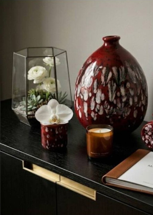 Art Vallauris Ceramic Duo from the workshop of Marius Guige (Vallauris).