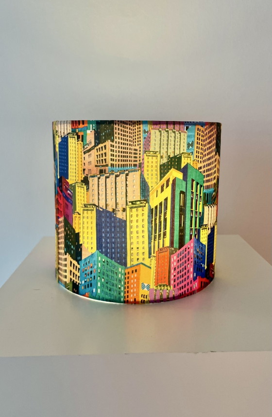 Jasba vaaslamp - Werkt op batterijen - Cityscape collectie | 32 cm – Jasba - West Germany, Tafellampen (photo 13 of 13)
