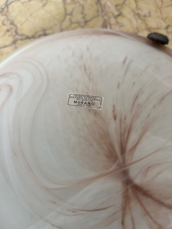 Image 1 of Vintage plafondlamp van Murano