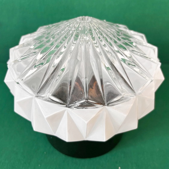 Image 1 of Vintage Art-Deco-Deckenlampe in Rautenform aus den 1930er Jahren