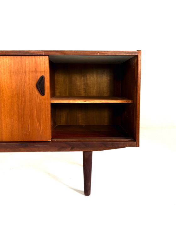 Credenza danese in teak vintage, anni '60, Credenze, Legno, Marrone (foto 4 di 12)
