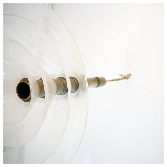 Image 1 of Vintage murano glass suspension by Carlo Nason for Mazzega, Italy 1965
