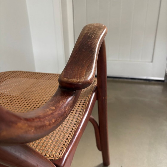 Image 1 of Rare so called 'Barbier' chair, model nr. 2, Michael Thonet for Thonet, Austria, 1885