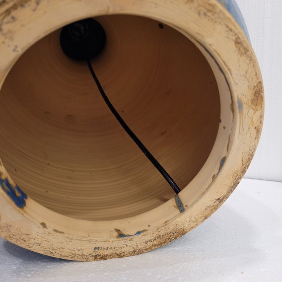 Image 1 of Tischlampe, glasierte Keramik, Hanne Stentøj, Skandinavische Moderne, 60er Jahre - Dänemark
