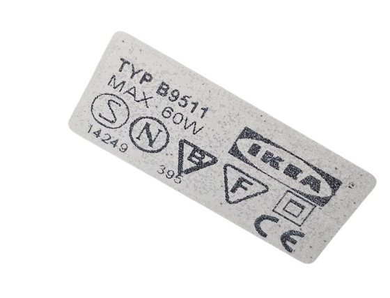 Image 1 of Ikea - modello Smog - B9511 - metallo - plastica - anni '90