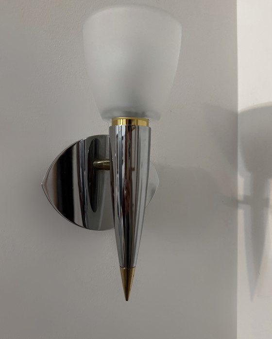 Image 1 of Leola wandlampen uit de jaren 80