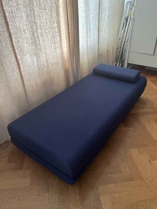 Lettino/sdraio Softline Shine con rivestimenti in Kvadrat