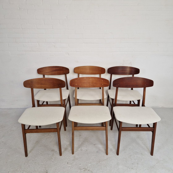 Image 1 of 6 SAX Deens design eetkamerstoelen 