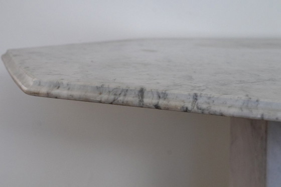 Tavolo da pranzo ottagonale italiano in Carrara, Tavoli da pranzo, Marmo, Bianco, Modern (foto 6 di 8)