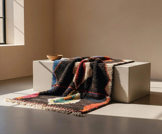 Handmade Moroccan rug in wool 2.5 x 1.5 m – Rugs & carpets (photo 8 of 10)