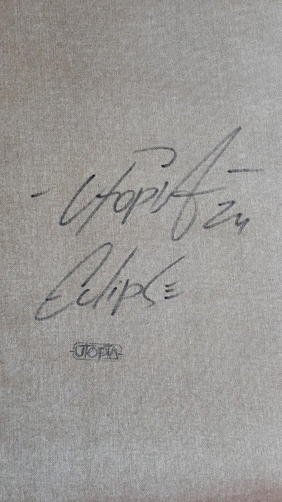 Image 1 of UTOPIA - Eclipse - Toile d'artiste
