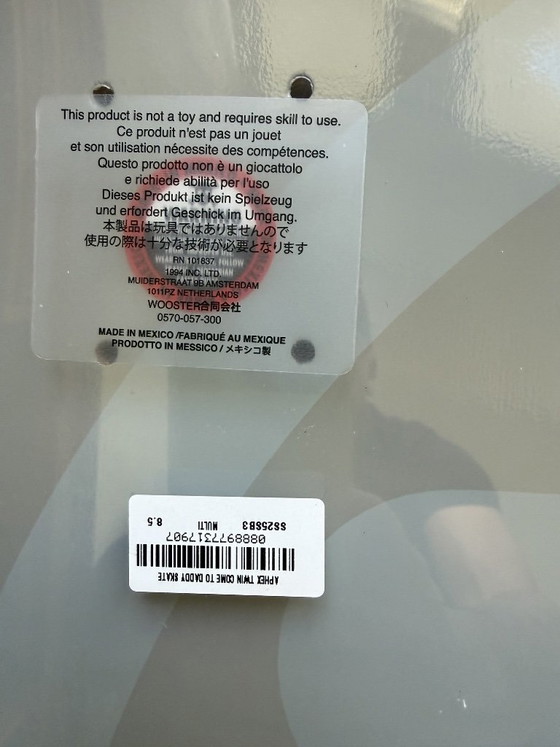 Image 1 of TRYPTIQUE APHEX TWIN SKATEBOARD SUPREME NYC WARP LOFT