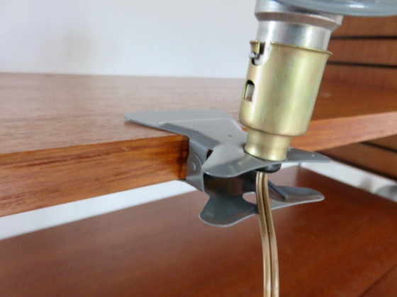 Image 1 of Neue, ungetragene, pilzförmige Klemmlampe aus einem Geschäft. 1970
