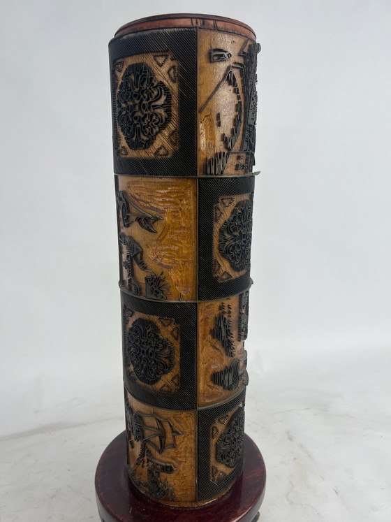Rullo flessografico su treppiede anni '60 (RARO) – Oggetti decorativi, Metallo, Gomma (photo 2 of 6)