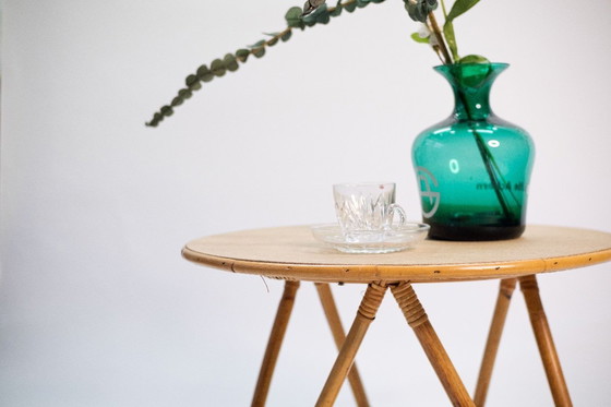 Image 1 of Mid-Century Lounge Sessel aus Holz mit Canvas, 1960er, Set of 2